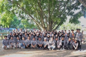 Mahasiswa Program Studi Manajemen Sumberdaya Akuatik UGM Laksanakan Praktikum Lapangan Biomassa Tumbuhan Air dan Selektivitas Alat Tangkap